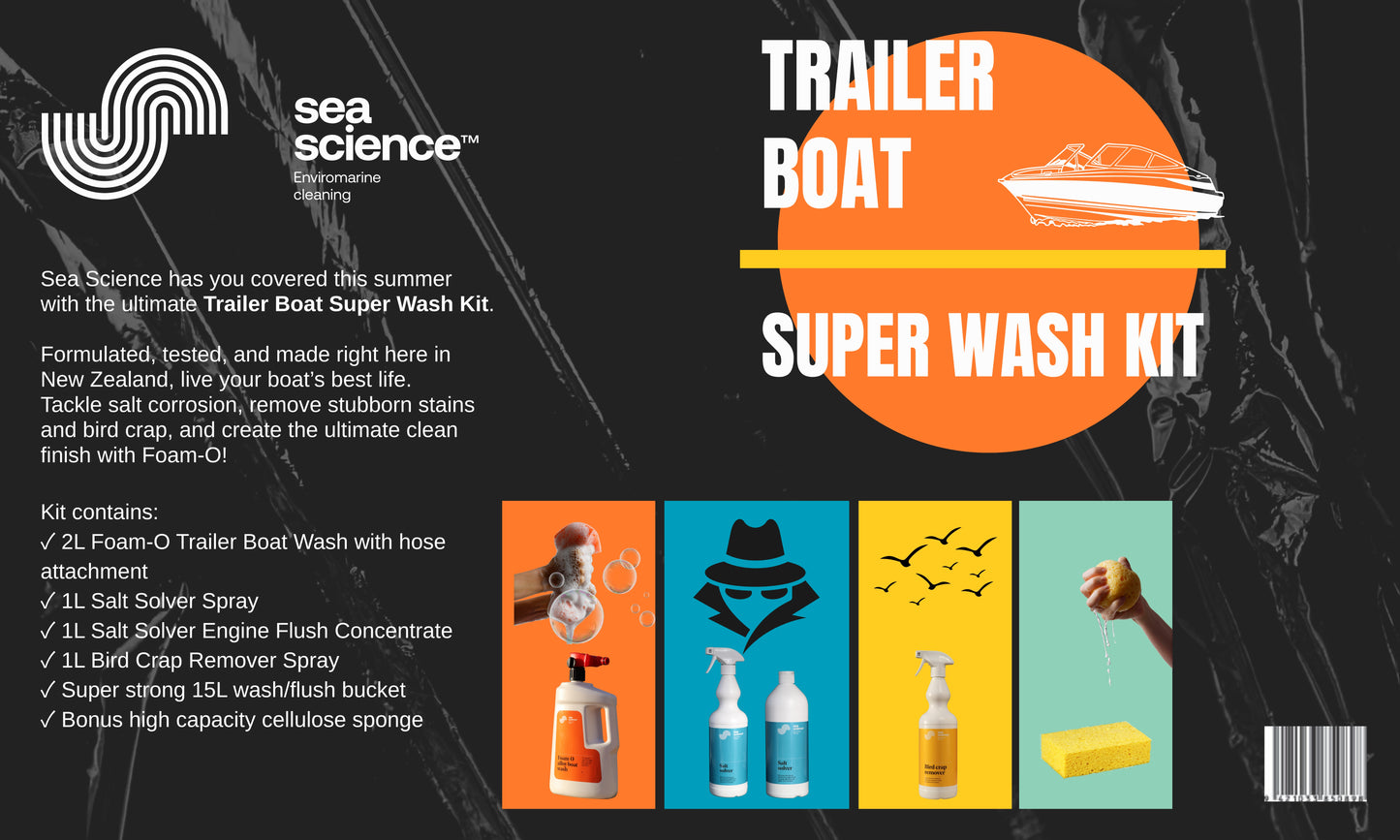 LIMITED EDITION: Trailer Boat - Super Wash Kit