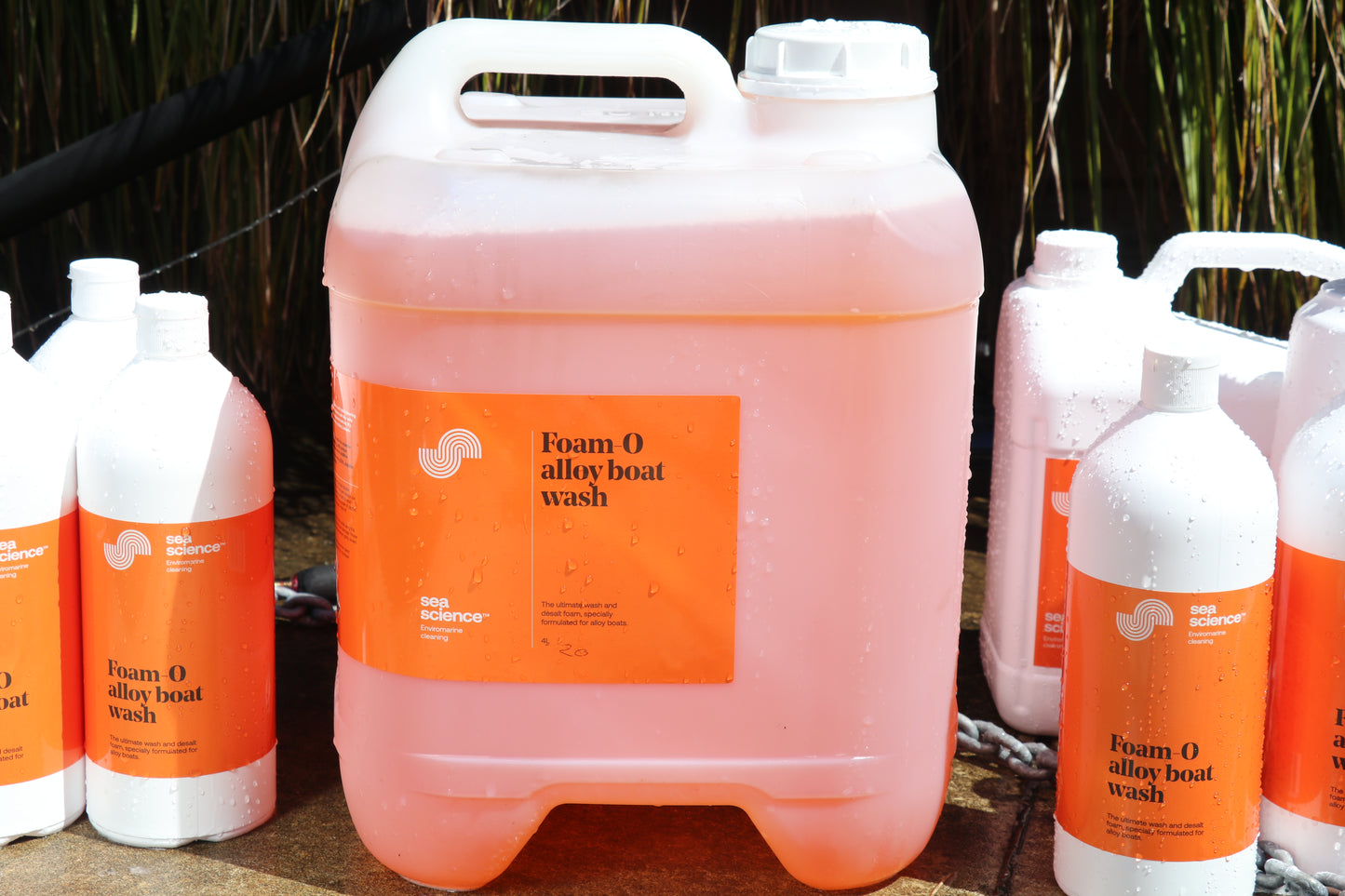 Foam-O Alloy Boat Wash